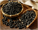 What is black bean powder used for
